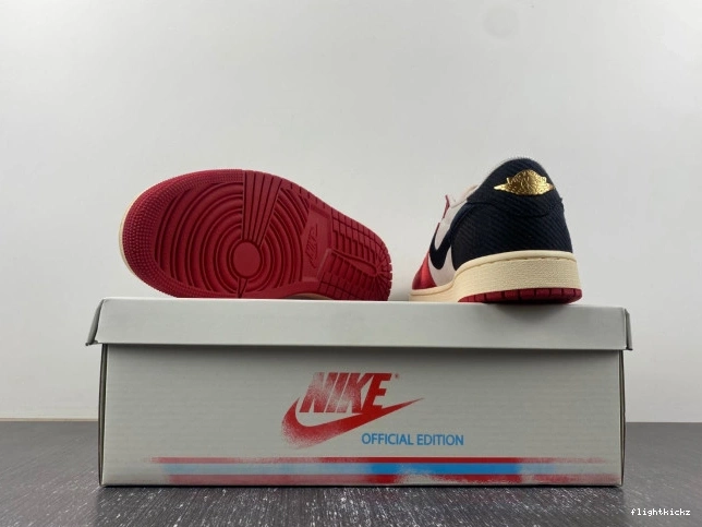 OG FN0432-100 Room Trophy Air Away Jordan 1 Low x 0717